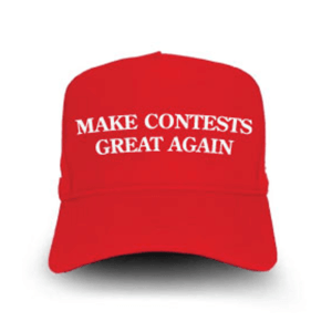 Make Contest Great Again Hat